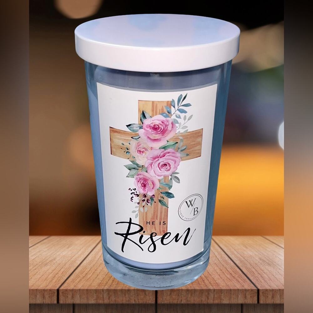 NEW! Western Brook Tropicana Blossom Candle 11.5oz “He is Risen”
